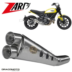 SCRAMBLER 800 DUCATI 2017 2018 SPECIAL LOW ZARD Auspuff RC ZDU778S10SSR - Bild 1 von 7