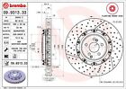 2x BREMBO Bremsscheibe PRIME LINE - Floating 09.9313.33 für MERCEDES AMG GT 33