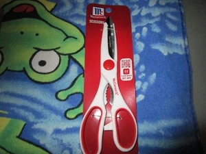 Neu McCormick Edelstahl Küchenschere Schere 8 1/2" Wellenschliff Hacken - Bild 1 von 2