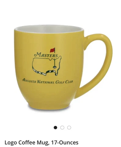 2021 Masters Augusta National Golf Club Yellow Coffee Mug, New 2021 Patron Shop Cover