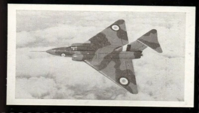 Tobacco Card, Osborne, MODERN AIRCRAFT Brown, 1952, Gloster Javelin, #15 - Image 1 of 2
