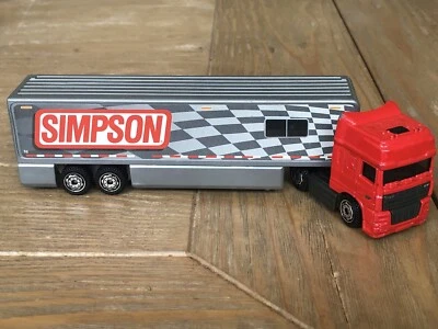 Matchbox Convoy Daf XF95 Space Cab Truck ‘Simpson’ Asada’s Rig 1:86 Diecast 2005 - Image 1 of 4