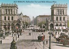 12/Postkarte - (Reprint) / Alt Berlin - Hallesches Tor u. Belle-Alliance-Platz