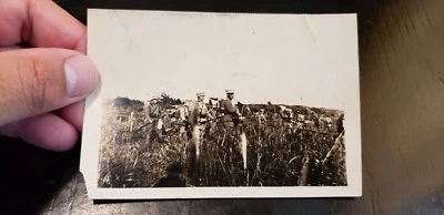 FOTO ORIGINAL JAPONESA DE LA SEGUNDA GUERRA MUNDIAL ☆ OFICIALES DEL EJÉRCITO ☆ ESPADA SAMURAI  Foto 1 de 2