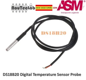 DS18B20 Waterproof Digital Temperature Sensor Probe NTC Thermistor Thermal - Imagen 1 de 8