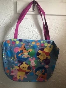 Brand New Disney Large Bag Winnie the Pooh ideal Shopping Nappy Everyday Bag Zip - Picture 1 of 3