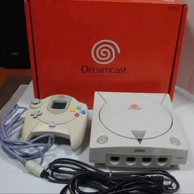 SEGA Dreamcast Console and Controller System Model HKT-3000 w/Game Soft - Image 1 of 4