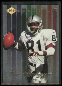1998 Collector's Edge Spectrum Tim Brown Oakland Raiders #17 - Picture 1 of 2