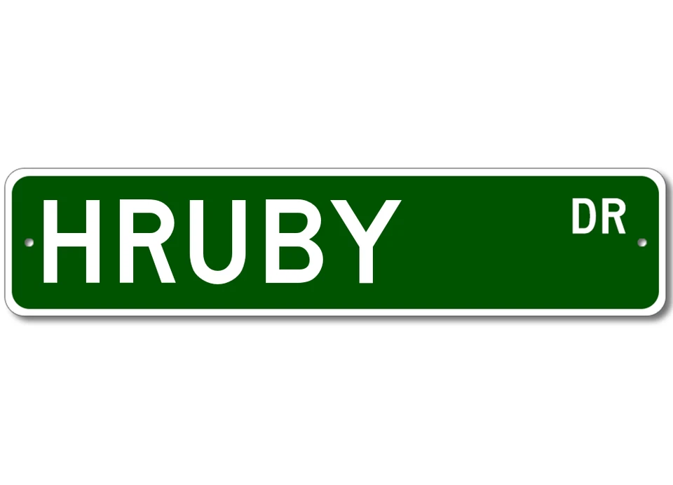 Mcgoldrick Drive Street Sign Personalized Custom Last Name Sign - Aluminum