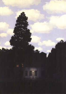 Póster RENE MAGRITTE Imperio de la Luz, Guggenheim (mini) 11,75" x 8,25" 2015 Surr Foto 1 de 4