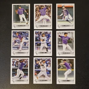 2022 Topps Update Colorado Rockies Team Set - Picture 1 of 1
