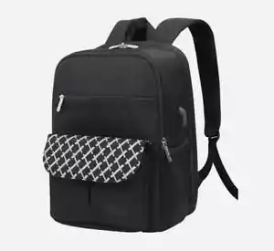 Travel Laptop school Backpack Water Resistant Anti-Theft with USB Charging Port - Picture 1 of 5
