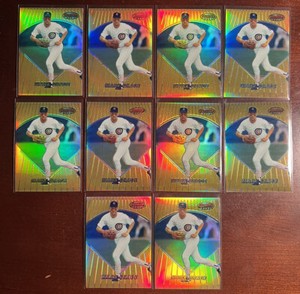 1996 Bowman's Best Mark Grace GOLD 🥇REFRACTOR🌈Lot Of 10🔥MINT💎Rare🚨Cubs