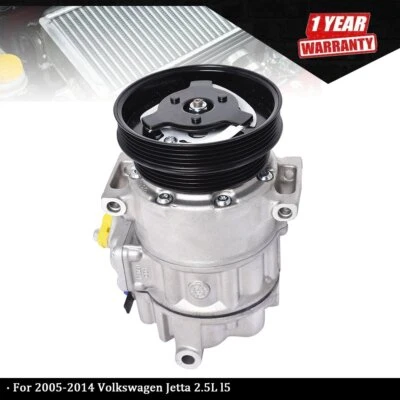 Compresor de aire acondicionado CO 4574JC apto para Volkswagen Jetta 2005-2010 2011-2014 2,5 L L L5 Foto 1 de 4