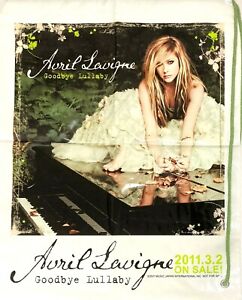 Avril Lavigne Unused GOODBYE LULLABY Release Commemoration Plastic Bag Japan