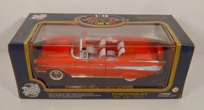 Chevy Bel Air 1957 rojo convertible Yat Ming Road Legends diecast escala 1:18 10" Foto 1 de 4