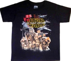 Star Wars The Force Awakens t-shirt 4-5 XS 6-7 S 8 M 10-12 L New Childs Tee  - Picture 1 of 1