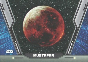 2020 Star Wars Holocron Charting the Galaxy Trading Card #CG-6 Mustafar