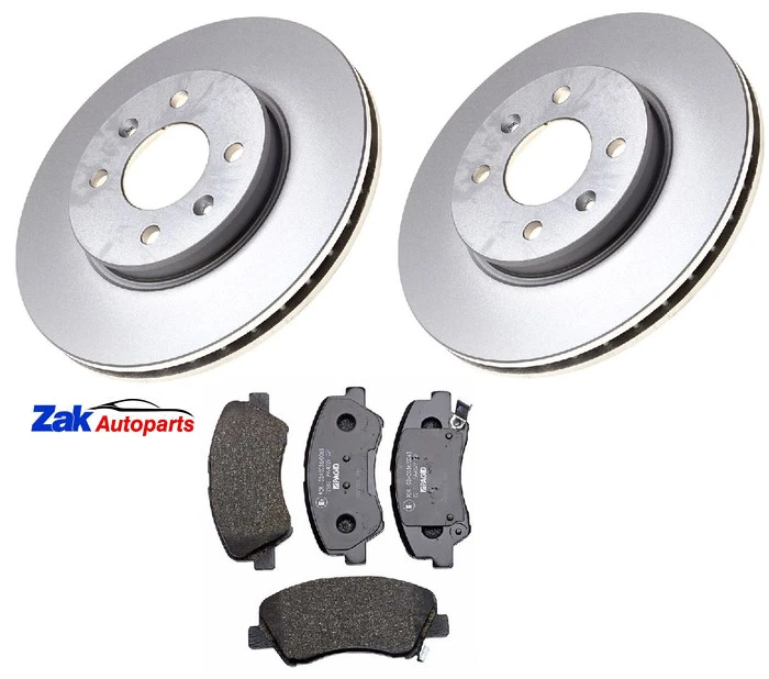 PARA KIA RIO MK3 UB 2012-2016 DISCOS DE FRENO DELANTEROS Y PASTILLAS (VERIFICAR TAMAÑO DISCO 256MM) Foto 1 de 1