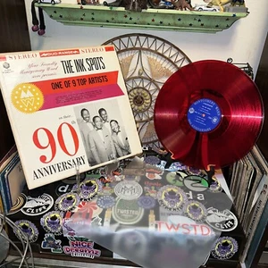 THE INK SPOTS: montgomery ward presents 90th (MWS 93) ~ Rare Red Vinyl ~Tested - Imagen 1 de 24