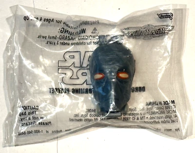 Star Wars Micro Machines -Duros - Mini Head  Galoob 1996- SEALED - Image 1 of 2