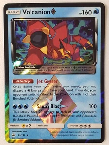 Tarjeta Pokémon Luz Prohibida PRISM STAR HOLO Volcanion 31/131 - Arte Naoki Saito - Imagen 1 de 3