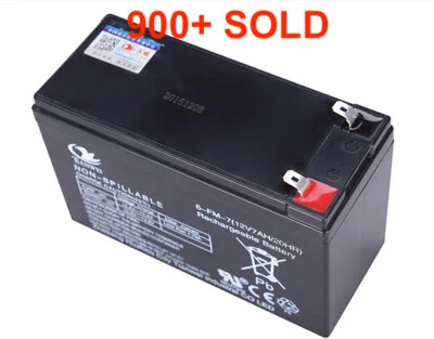 Rechargeable Sealed Battery 6V 12V Kids Electric Ride On Car/Bike/Scooter/Quad - image 1 of 4