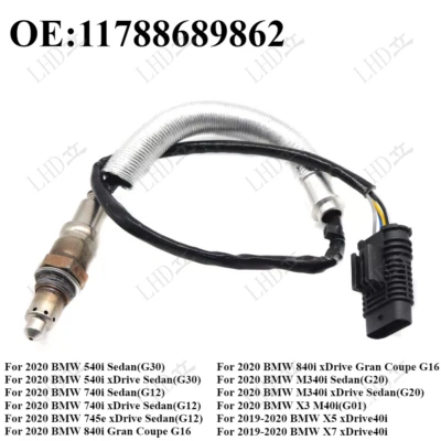 Upstream Oxygen Sensor 11788689862 For 2020 BMW 540i 740i 840i M340i X3 X5 - Image 1 of 4