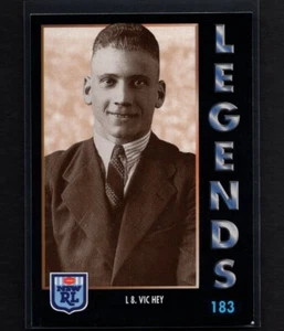 VIC HEY 1994 Dynamic NRL Rugby League Legends Card WESTERN SUBURBS #183 PSA - Picture 1 of 2