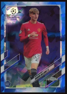 2020-21 Topps Chrome Sapphire UEFA UCL Brandon Williams Rookie - Picture 1 of 2