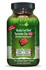 Irwin Naturals Body Fat Diet System-Six RED with Nitric Booster Metabolism 72 ct