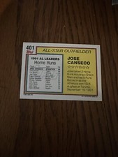 1992 Topps - All-Star #401 Jose Canseco