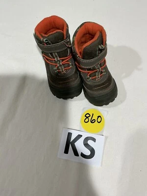 Botas altas Oshkosh B’gosh Jupiter marrón naranja talla 5 m para niños pequeños Foto 1 de 4