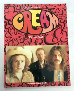 CREAM BEST BAND SCORE JAPAN GUITAR TAB - Picture 1 of 4