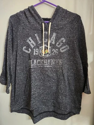 Chicago Blackhawks NHL Women's  Medium  Hoodie By Soft-as-a-grape. - Image 1 of 3