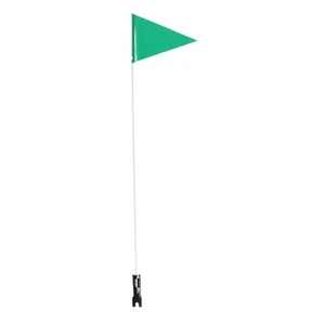 High Visibility Bike Flag 1 Set Long Safety Flag with Pole Waterproof Reflect... - Picture 1 of 9