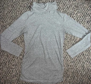 Synergy Women’s Organic Cotton Long Sleeve Cowl Neck Tunic Top Medium EUC! 🍀 - Picture 1 of 19