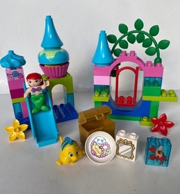 Lego Duplo 10515 Ariel Undersea Castle Little Mermaid Flounder 39pcs Complete