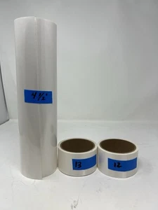 Menge 3 Schnitt Rollen 3M Reflektierendes Band Weiß Advanced Engineer Grade 2" & 12" - Bild 1 von 3