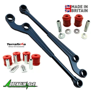 Land Rover Discovery 2 Front 3 degree Castor Corrected Radius Arms + Bushes - Picture 1 of 3