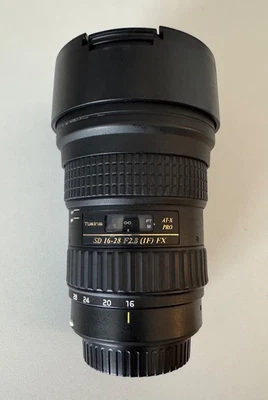 Tokina AT-X PRO 16-28mm F/2.8 SD MF FX Aspherical IF AF Lens for Canon EF - Image 1 of 3