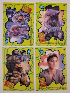 1991 TEENAGE MUTANT NINJA TURTLES II Topps STICKER CARD SET 4/11 Nice NM/MT TMNT - Bild 1 von 2