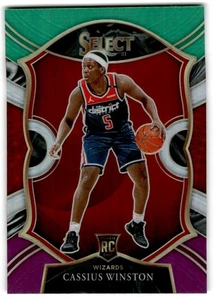2020-21 Panini Select Green White Purple Cassius Winston Rookie Washington - Bild 1 von 2
