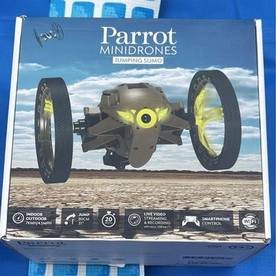 Parrot Minidrone Khaki Brown Camera Drone Portable Quadcopter For Beginners - Image 1 of 4