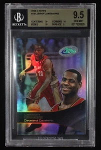 LEBRON JAMES BGS 9.5 2003 E-TOPPS #43 ROOKIE GEM MINT  3 10 Sub grades - Picture 1 of 2