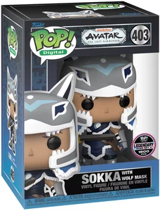 AVATAR LEGENDS S2 FUNKO DIGITAL POP! SOKKA CON MÁSCARA DE LOBO PEDIDO ANTICIPADO - Imagen 1 de 1