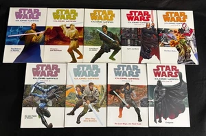 STAR WARS: CLONE WARS VOLUMES 1-9 • COMPLETE SET • DARK HORSE COMICS - Picture 1 of 23