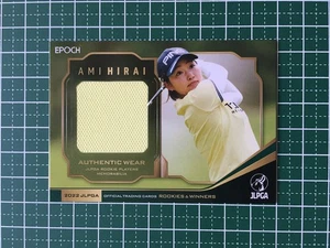 Epoch 2022 JLPGA Women’s Golf Rookies Winners Ami Hirai Memorabilia Card W - Picture 1 of 2