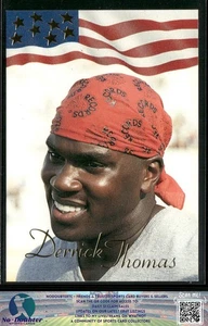 All World #SG5 1992 Derrick Thomas Greats/Rookies Kansas City Chiefs 6,2A - Imagen 1 de 2