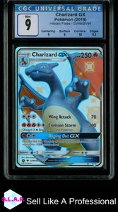 CHARIZARD GX HIDDEN FATES SHINY VAULT HOLO SV49/SV94 POKÉMON CGC 9 - Bild 1 von 2